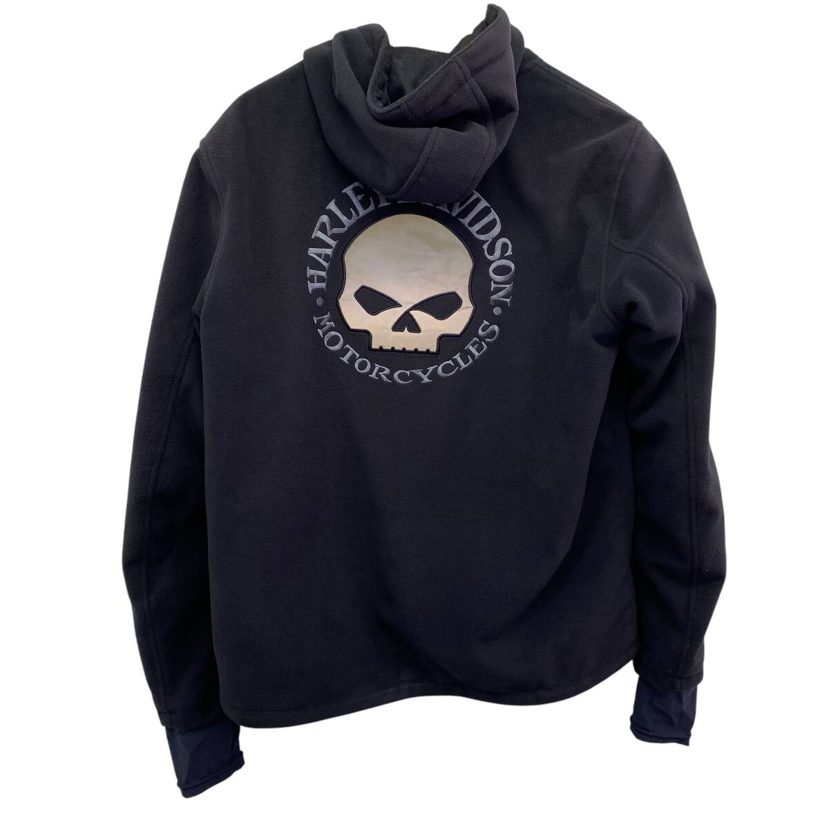 【即決】 HARLEY-DAVIDSON ハーレーダビッドソン 98105-21VM クロスロードIIウォータープルーフ フリースジャケット Mサイズ 黒系 16515-80