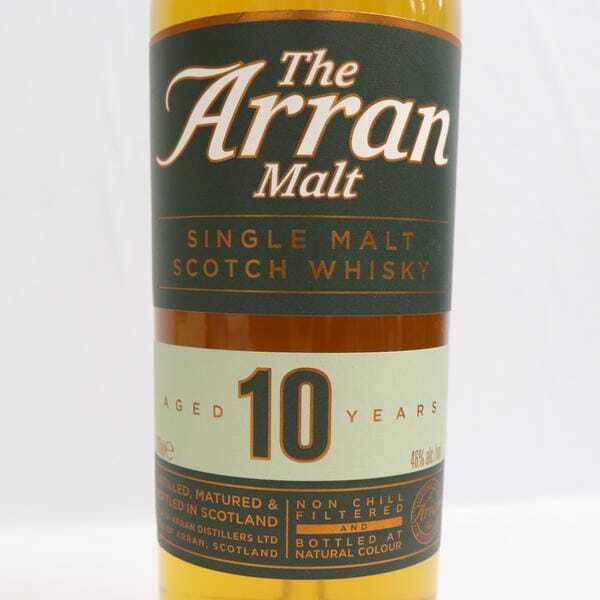 The Arran Malt（アラン モルト）10年 ノンチルフィルタード 旧