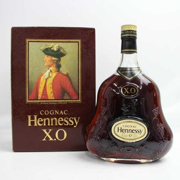 開店記念セール！ 1円~Hennessy（ヘネシー）XO 金キャップ クリアボトル 40 ブランデー