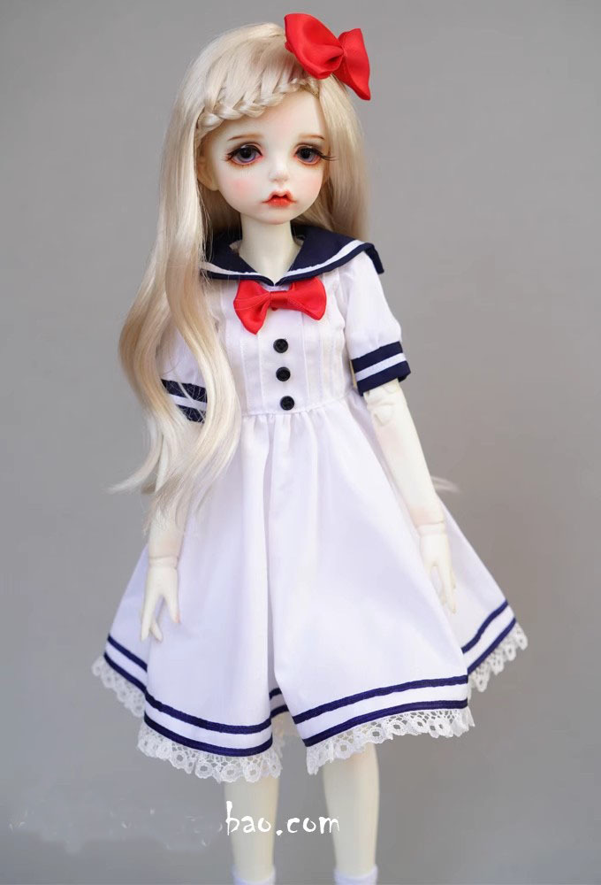 SD/DD/MDD.MSD.幼SD お洋服 セーラー服 制服 1/61/41/3球體関節(jié)人形用衣裝 ドール服 ドルフィードリーム おもちゃ ワンピース 人形24wy008