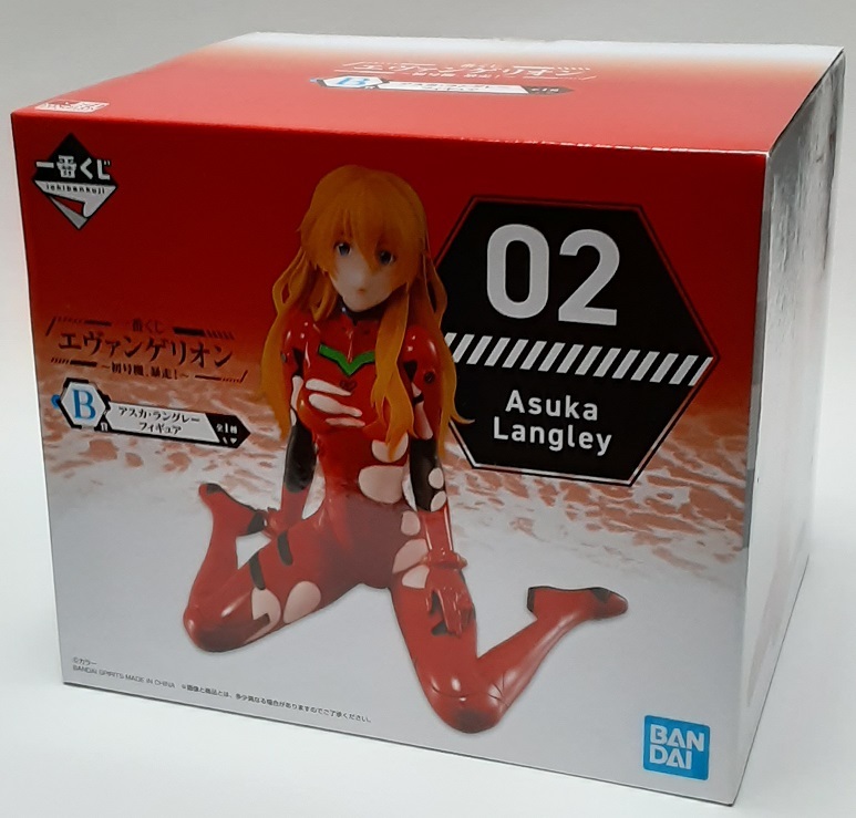 一番くじ★アスカ?ラングレー/Ｂ賞フィギュア【エヴァンゲリオン】初號(hào)機(jī)、暴走！