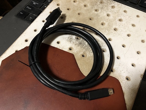 動作確認(rèn)済 IEEE1394b(FireWire 800) ケーブル?。攻豫?９ピン 約１７５ｃｍ(CA250153)
