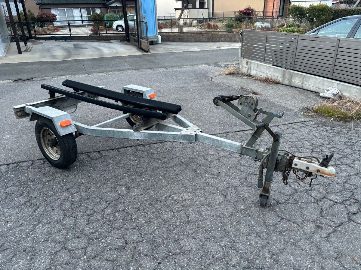 1万スタート売り切り　愛知から　車検付きトレーラー　 ジェットスキー ボートトレーラー　 軽トレーラー　ロンチー　ZERO ソレックス