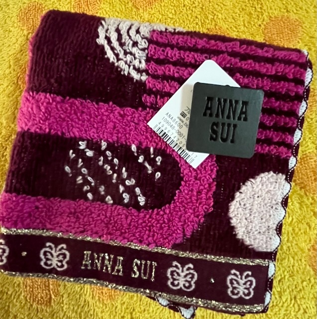 ANNA SUI アナスイ タオルハンカチ ppa 2525