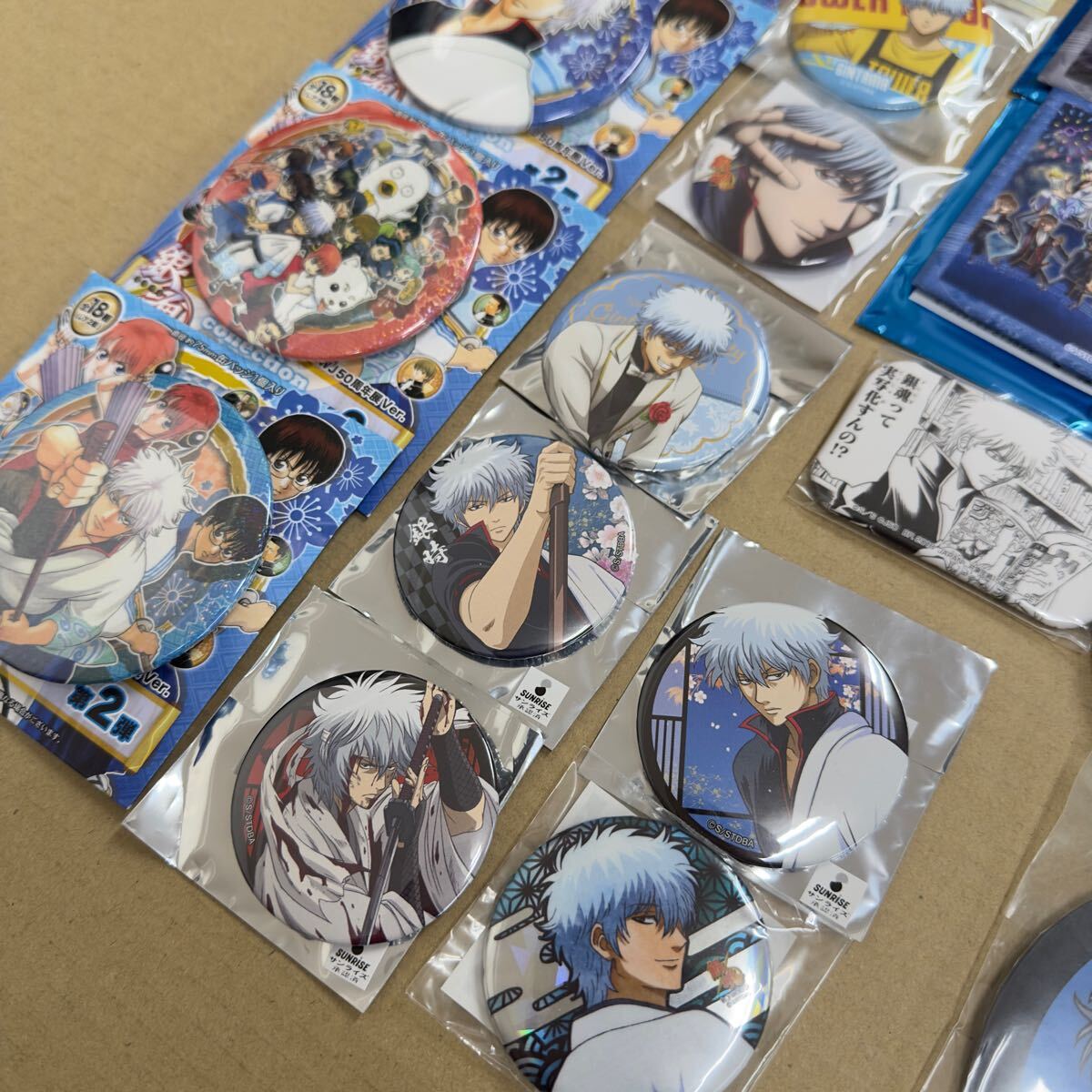 銀魂☆坂田銀時/銀さん グッズ まとめ売り セット 缶バッジ 銀魂☆坂田銀時/銀さん グッズ まとめ売り セット 缶バッジ