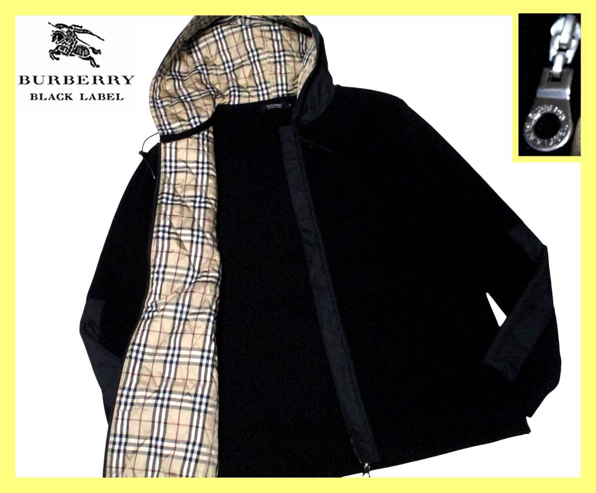 BURBERRY BLACK LABEL バーバリーブラックレーベル パーカー BURBERRY BLACK LABEL バーバリーブラックレーベル パーカー