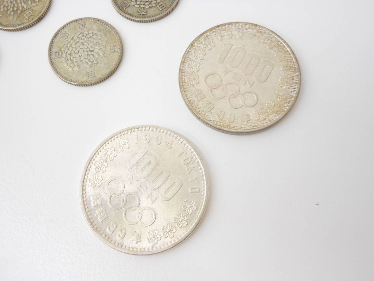 01 古銭祭 1000円銀貨2枚 100円銀貨 稲穂22枚 鳳凰10枚 東京