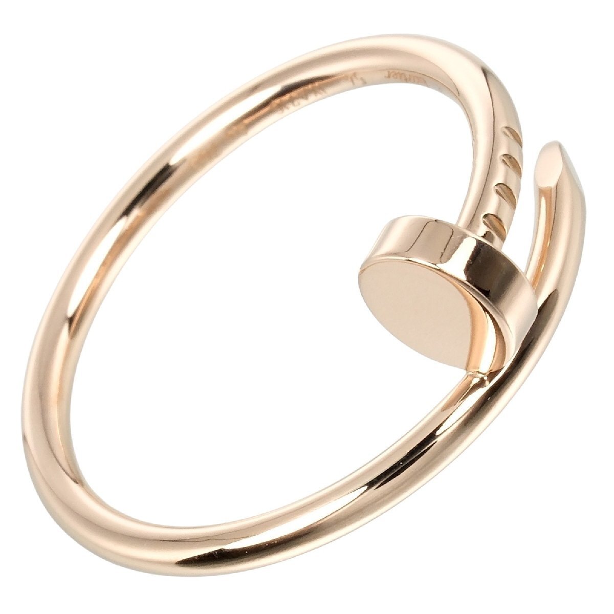 カルティエ CARTIER ジュストアンクル SM 14號 リング 指輪 K18PG ピンクゴールド 約3.5g【I111725035】中古