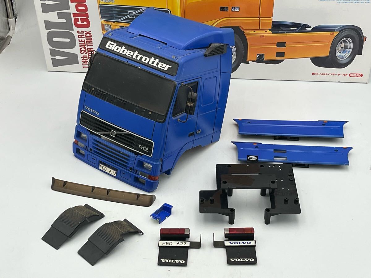 タミヤ トレーラーRCヘッド 1/14 ボルボグローブトロッターFH12 タミヤ トレーラーRCヘッド 1/14 ボルボグローブトロッターFH12