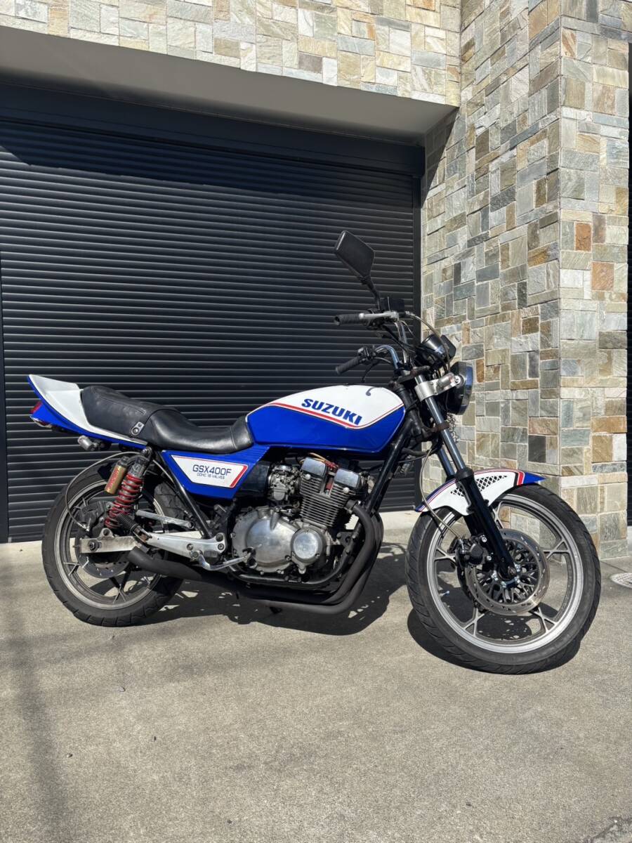 国内物 GSX400F 昭和57年5月 gsx400fs インパルス gs400 gsx400e 国内物 GSX400F 昭和57年5月 gsx400fs インパルス gs400 gsx400e