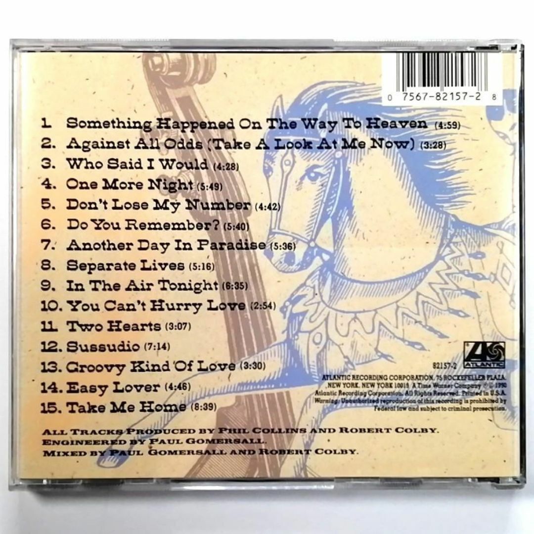 Phil Collins / Serious Hits...Live! (CD) フィル・コリンズ/シリアス・ヒット...ライブ!_画像2