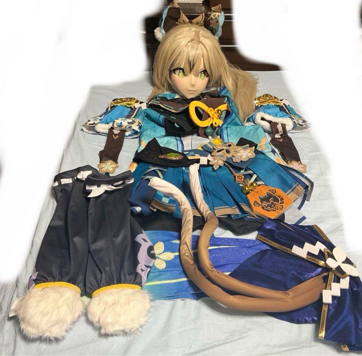 原神 綺良々 着ぐるみマスク コスプレ kigurumi コスチューム L 原神 綺良々 着ぐるみマスク コスプレ kigurumi コスチューム L