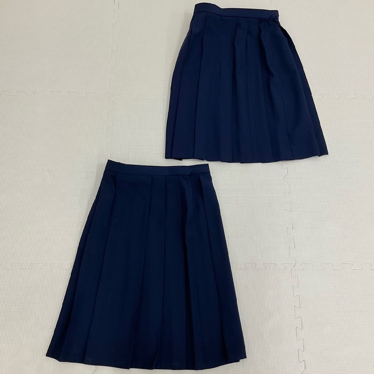 U1490/S1521(中古)群馬県 安中市立第二中学校 女子制服5点