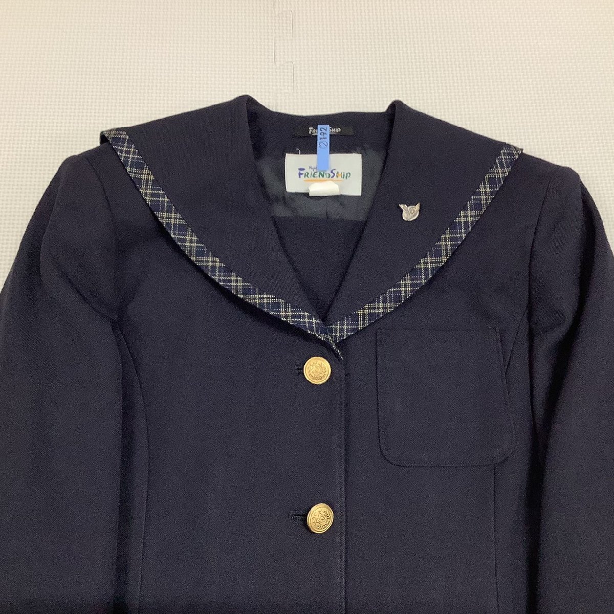 I1056/Y(中古)福島県 岩代中学校 3点 /指定品/セーラーブレザー I1056/Y(中古)福島県 岩代中学校 3点 /指定品/セーラーブレザー