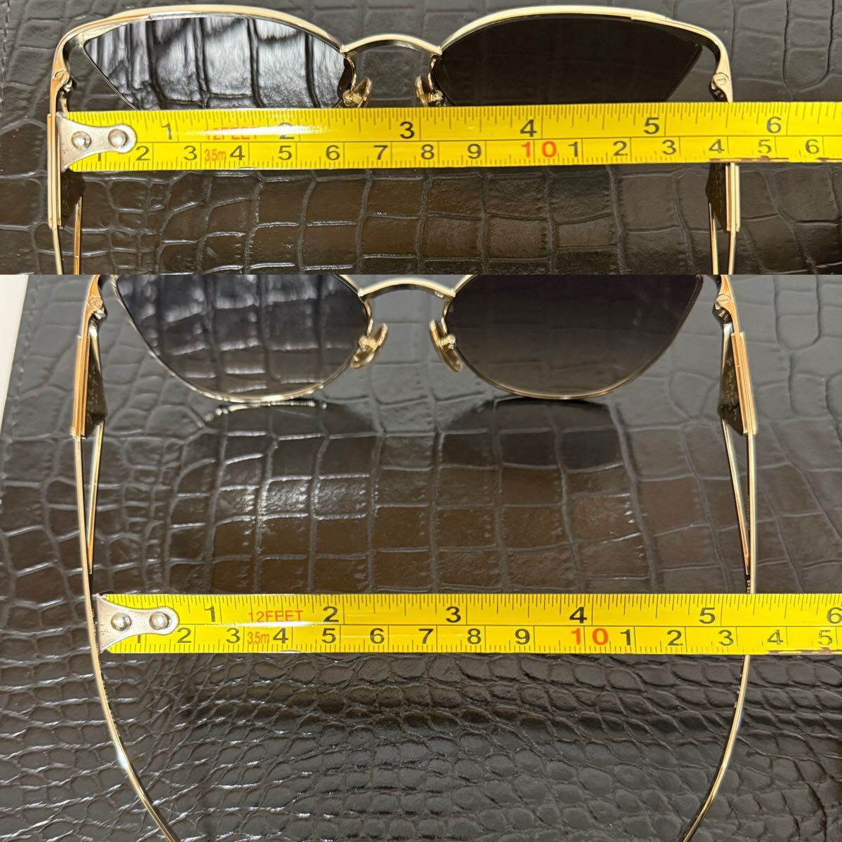PRADA プラダ シンボルサングラス ゴールドフレームブラウン PRADA プラダ シンボルサングラス ゴールドフレームブラウン
