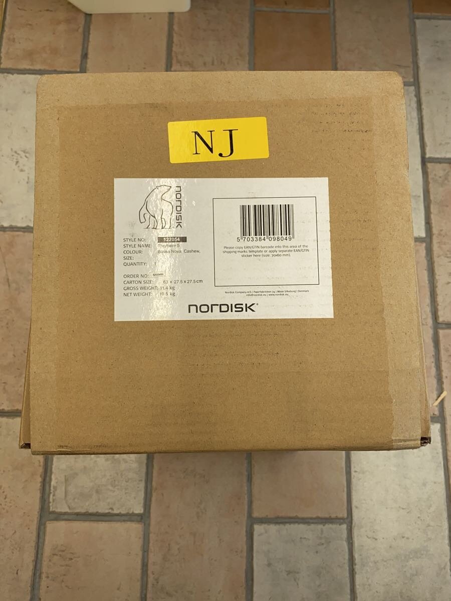 NORDISK◆テント Thrymheim 5 PU Tent 122054/4~6人用/未使用