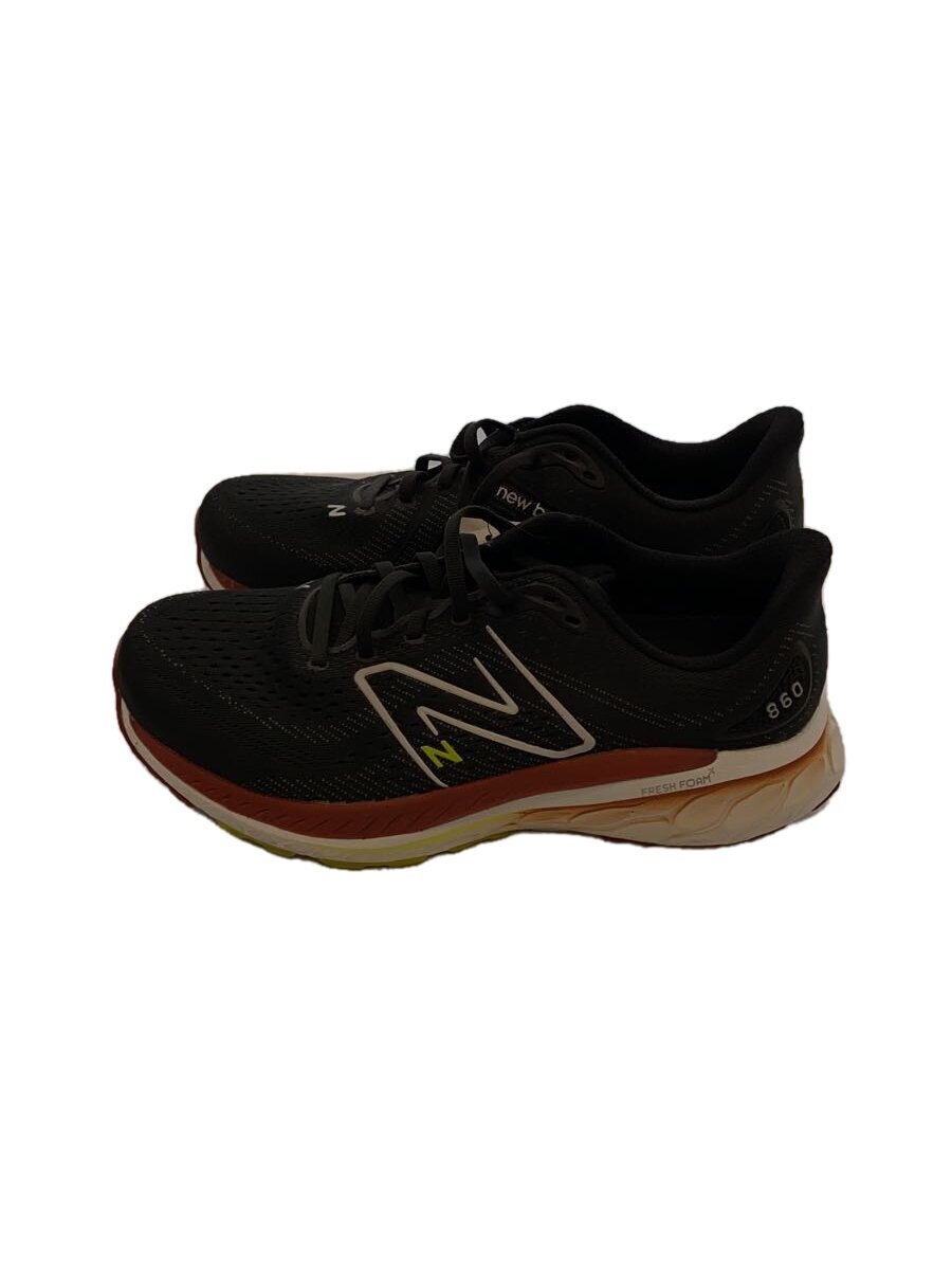 NEW BALANCE◆860v13/ローカットスニーカー/26cm/BLK/M860M13