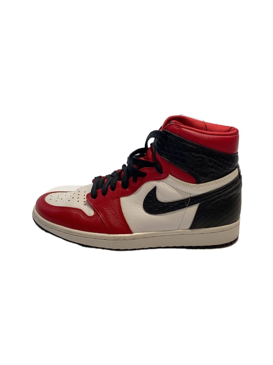 NIKE◆AIR JORDAN 1 RETRO HIGH OG_エアジョーダン 1 レトロ ハイ OG/23.5cm/RED
