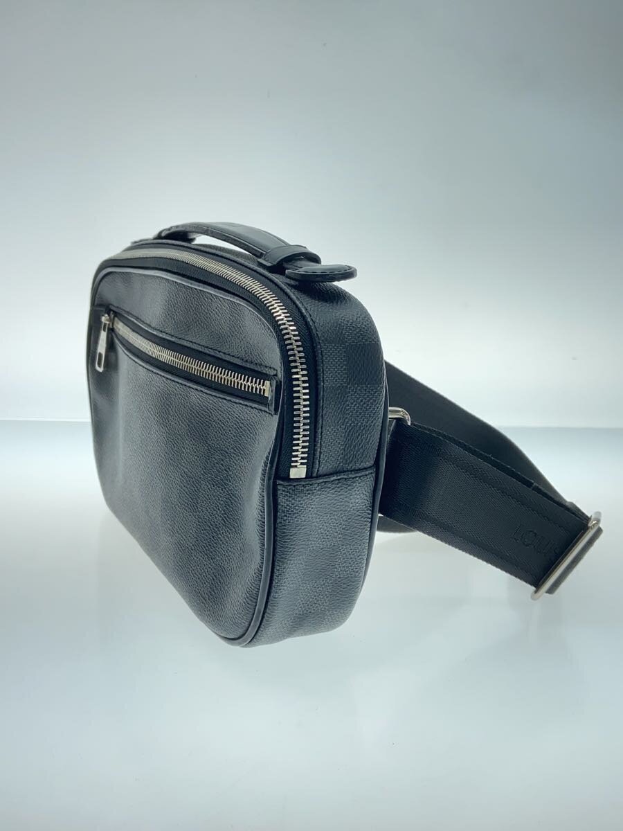 LOUIS VUITTON◇アンブレール_ダミエ・グラフィット_BLK/PVC/BLK LOUIS VUITTON◇アンブレール_ダミエ・グラフィット_BLK/PVC/BLK