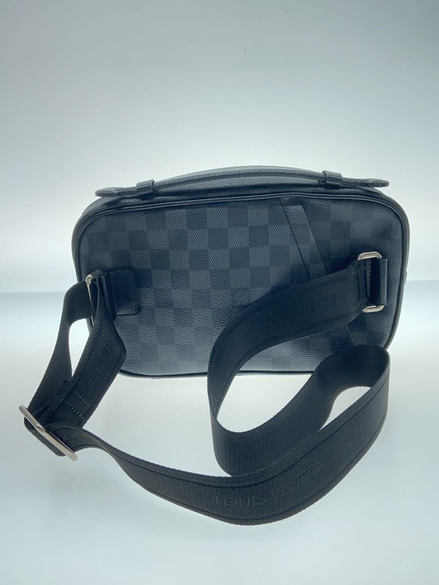 LOUIS VUITTON◇アンブレール_ダミエ・グラフィット_BLK/PVC/BLK LOUIS VUITTON◇アンブレール_ダミエ・グラフィット_BLK/PVC/BLK