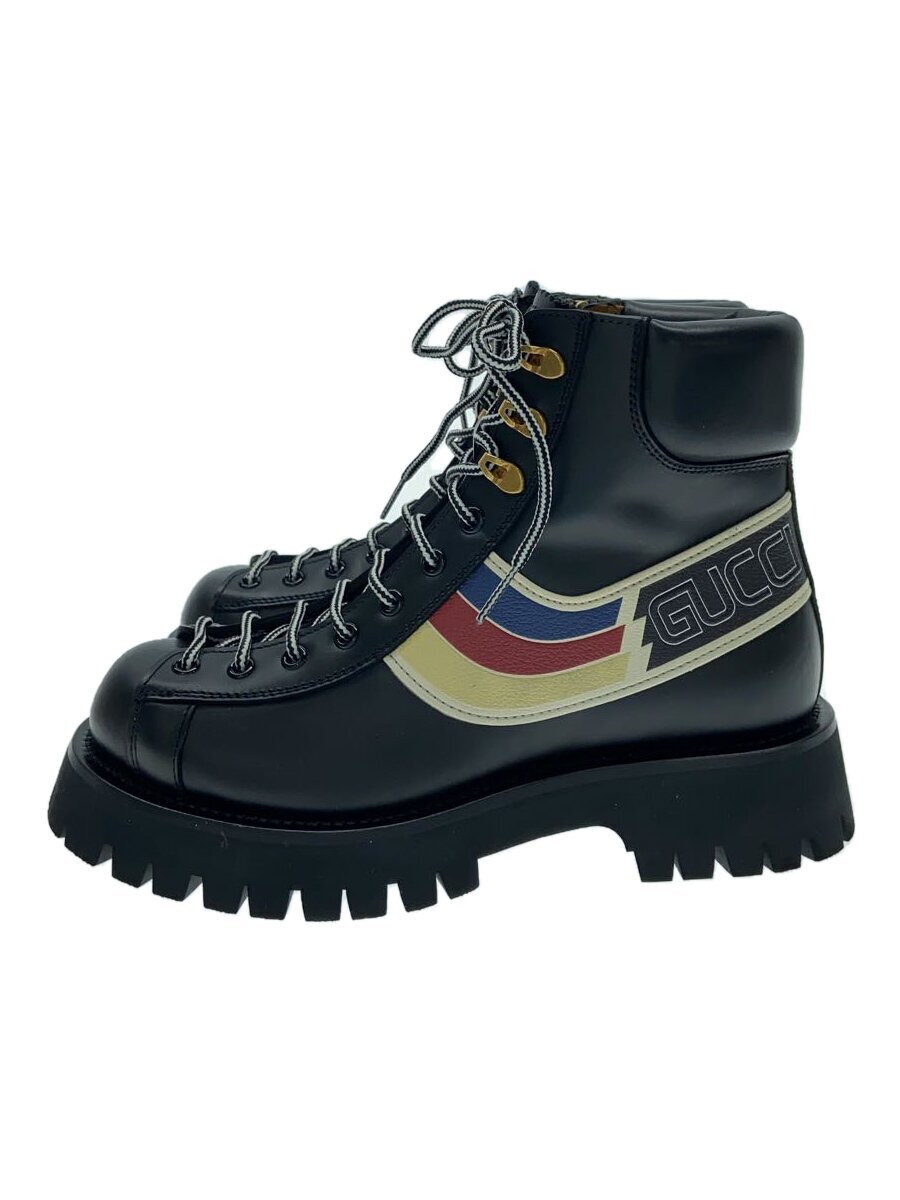 GUCCI◇レースアップブーツ/UK5/BLK/596922/箱付き(24.0cm GUCCI◇レースアップブーツ/UK5/BLK/596922/箱付き(24.0cm