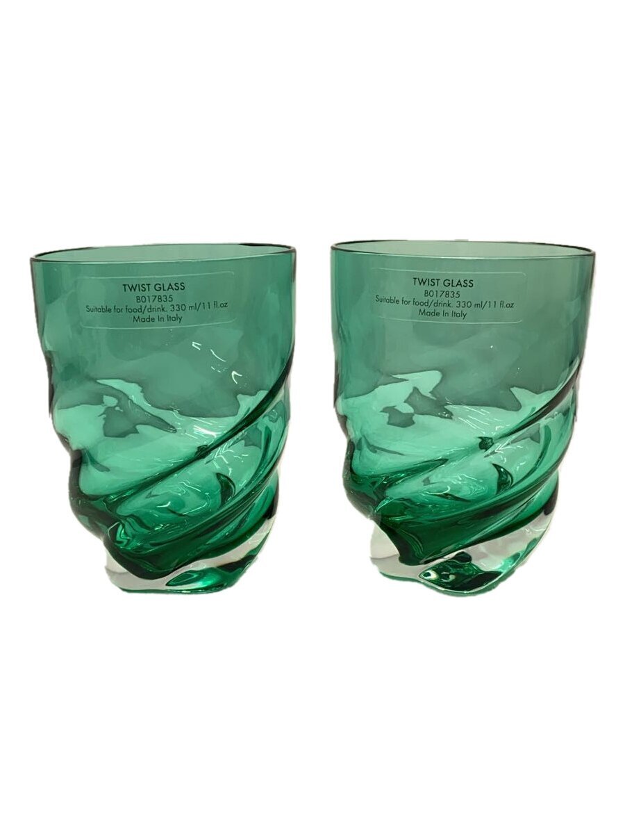 LOUIS VUITTON◆グラス/2点セット/GRN/TWIST GLASS