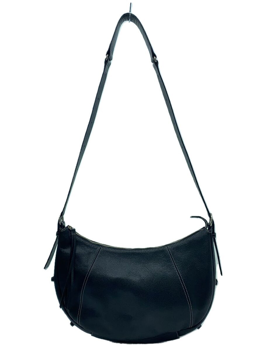 土屋鞄◇ショルダーバッグ/レザー/BLK その他