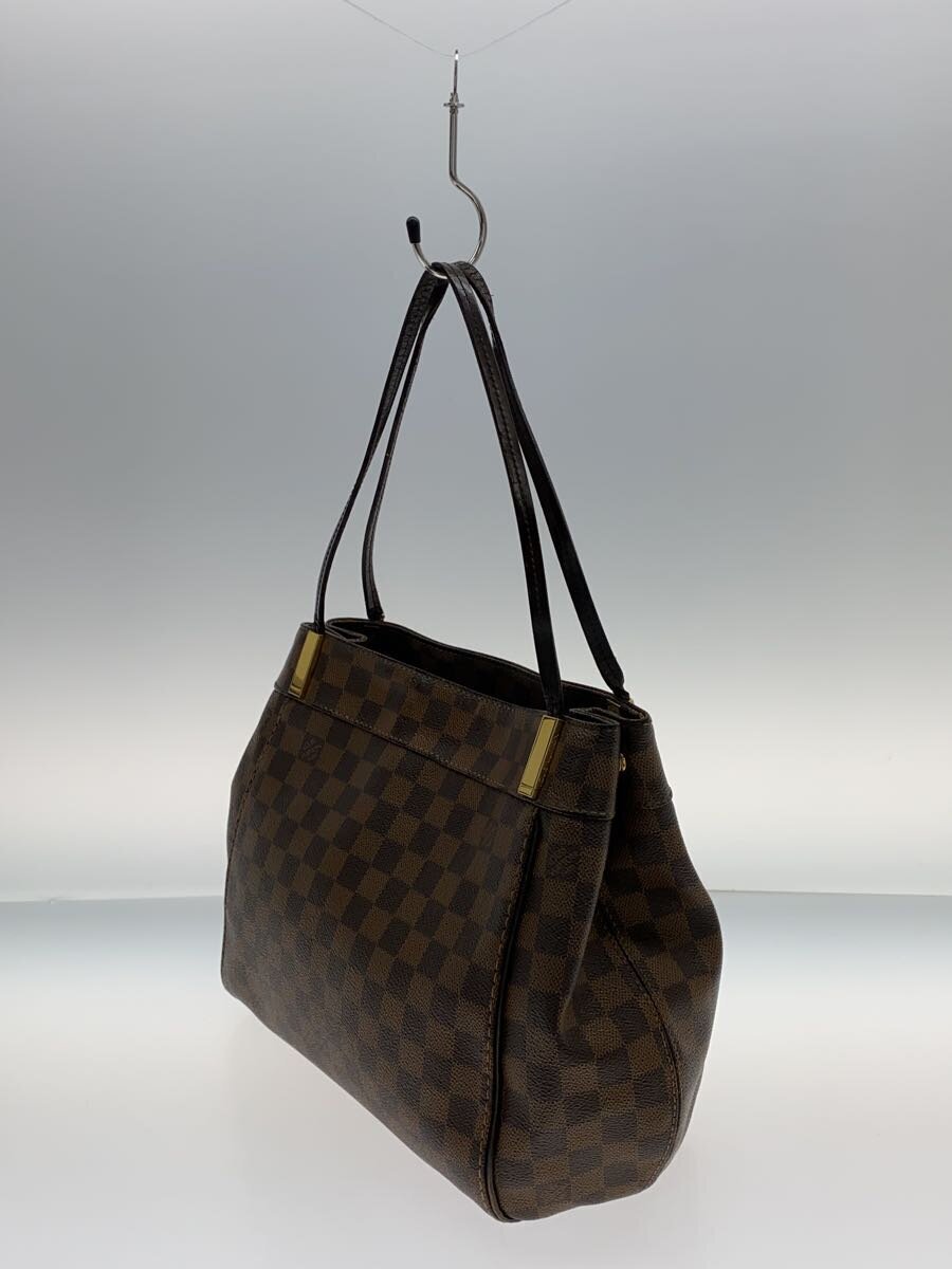 LOUIS VUITTON◇マーリボーンPM_ダミエ・エベヌ_BRW/PVC/BRW LOUIS VUITTON◇マーリボーンPM_ダミエ・エベヌ_BRW/PVC/BRW