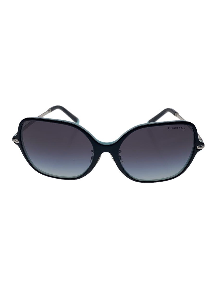 TIFFANY&Co.◆サングラス/-/BLU/BLK/レディース/TF4191-F/ケース付