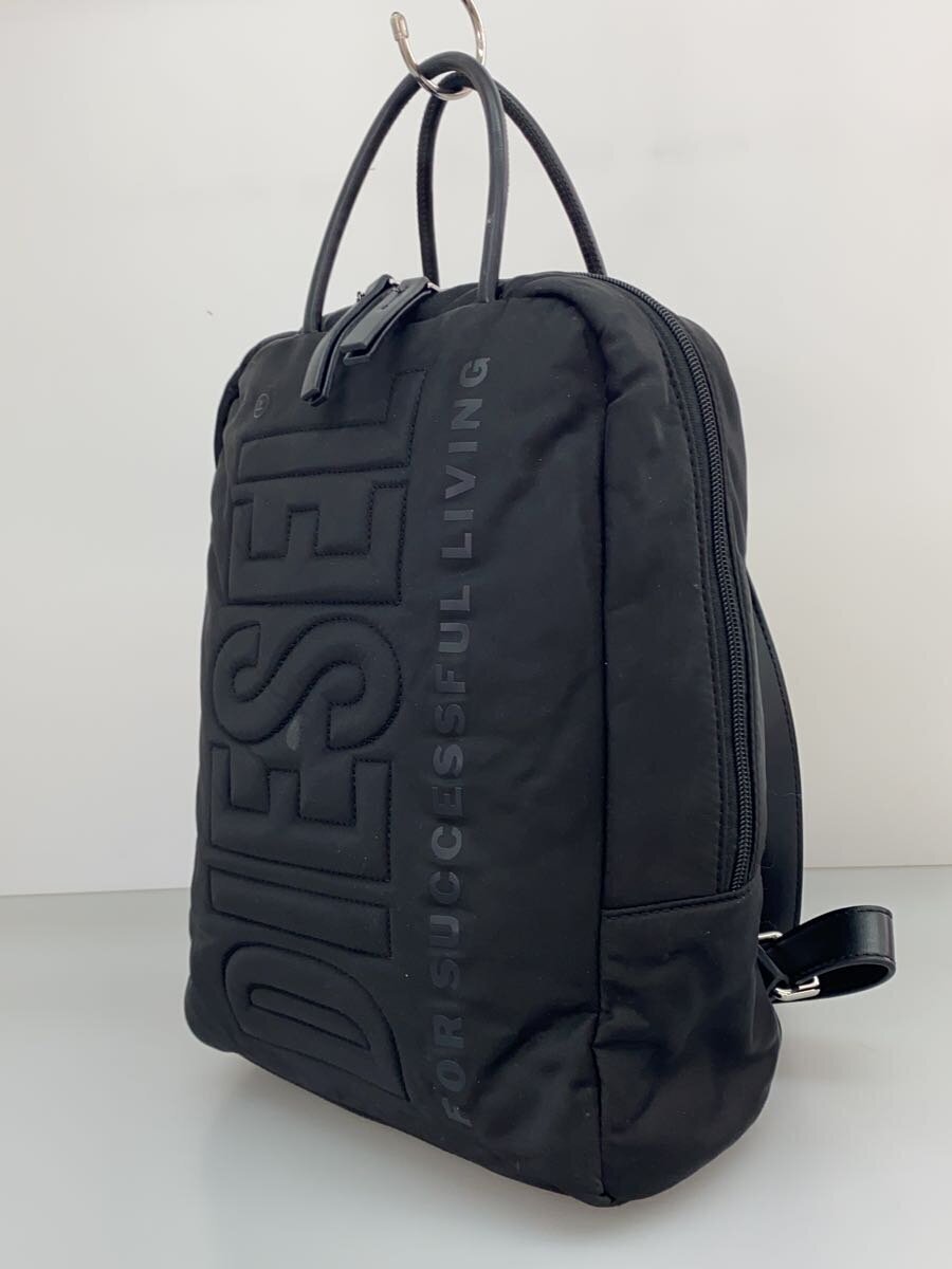 DIESEL◇リュック/レザー/-/BLK - リュックサック、デイパック DIESEL◇リュック/レザー/-/BLK - リュックサック、デイパック