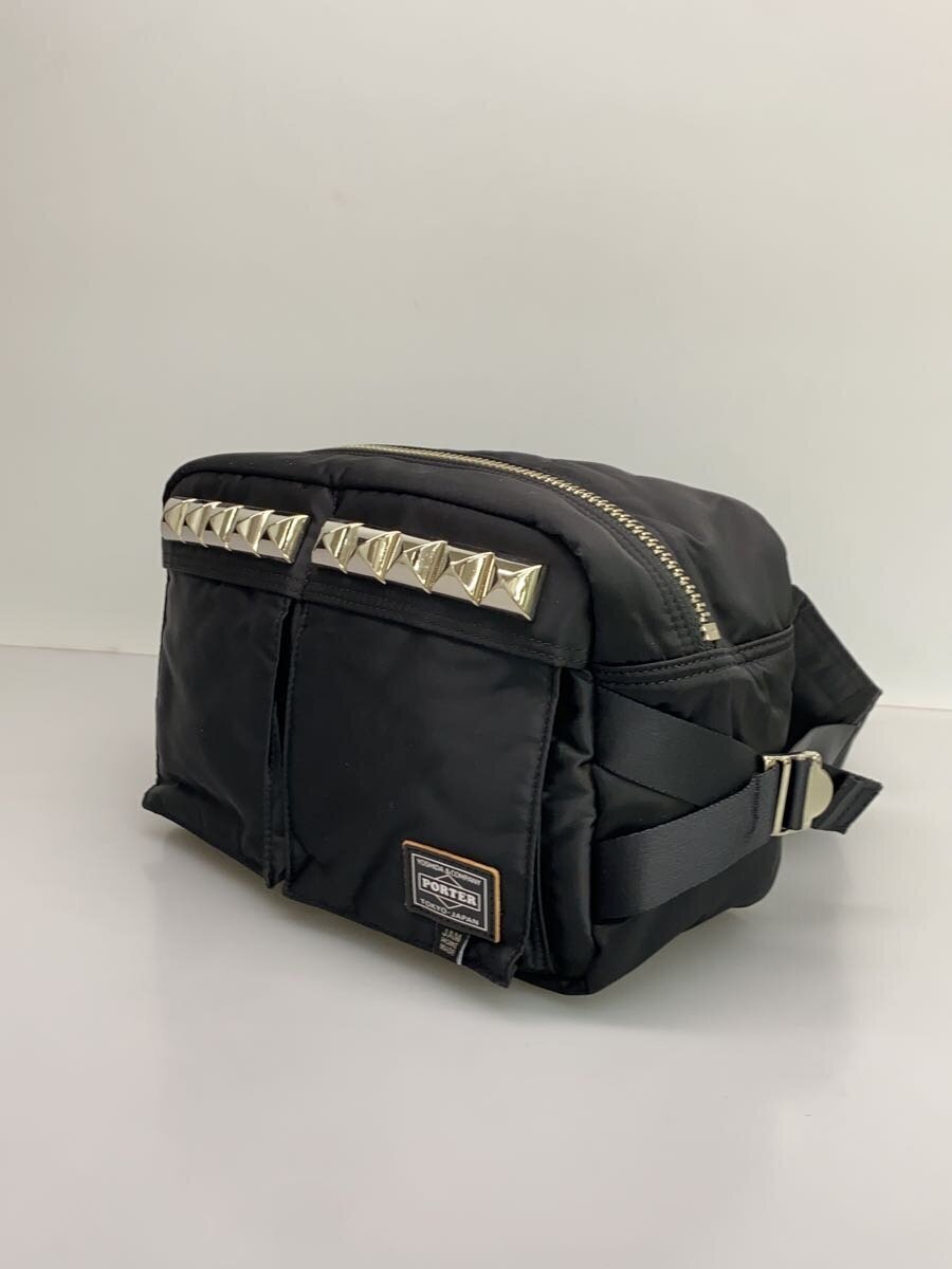 PORTER◇×JAM HOME MADE/ウエストバッグ/ナイロン/BLK/無地 PORTER◇×JAM HOME MADE/ウエストバッグ/ナイロン/BLK/無地