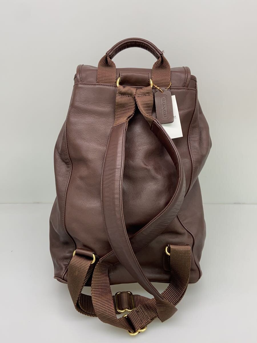 COACH◇リュック/レザー/BRW/無地/0529 - リュックサック COACH◇リュック/レザー/BRW/無地/0529 - リュックサック