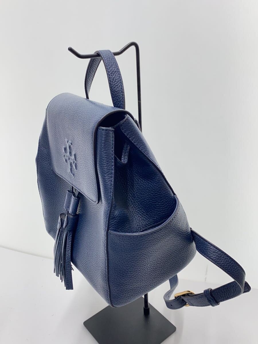 TORY BURCH◇リュック/レザー/NVY - リュックサック、デイパック TORY BURCH◇リュック/レザー/NVY - リュックサック、デイパック