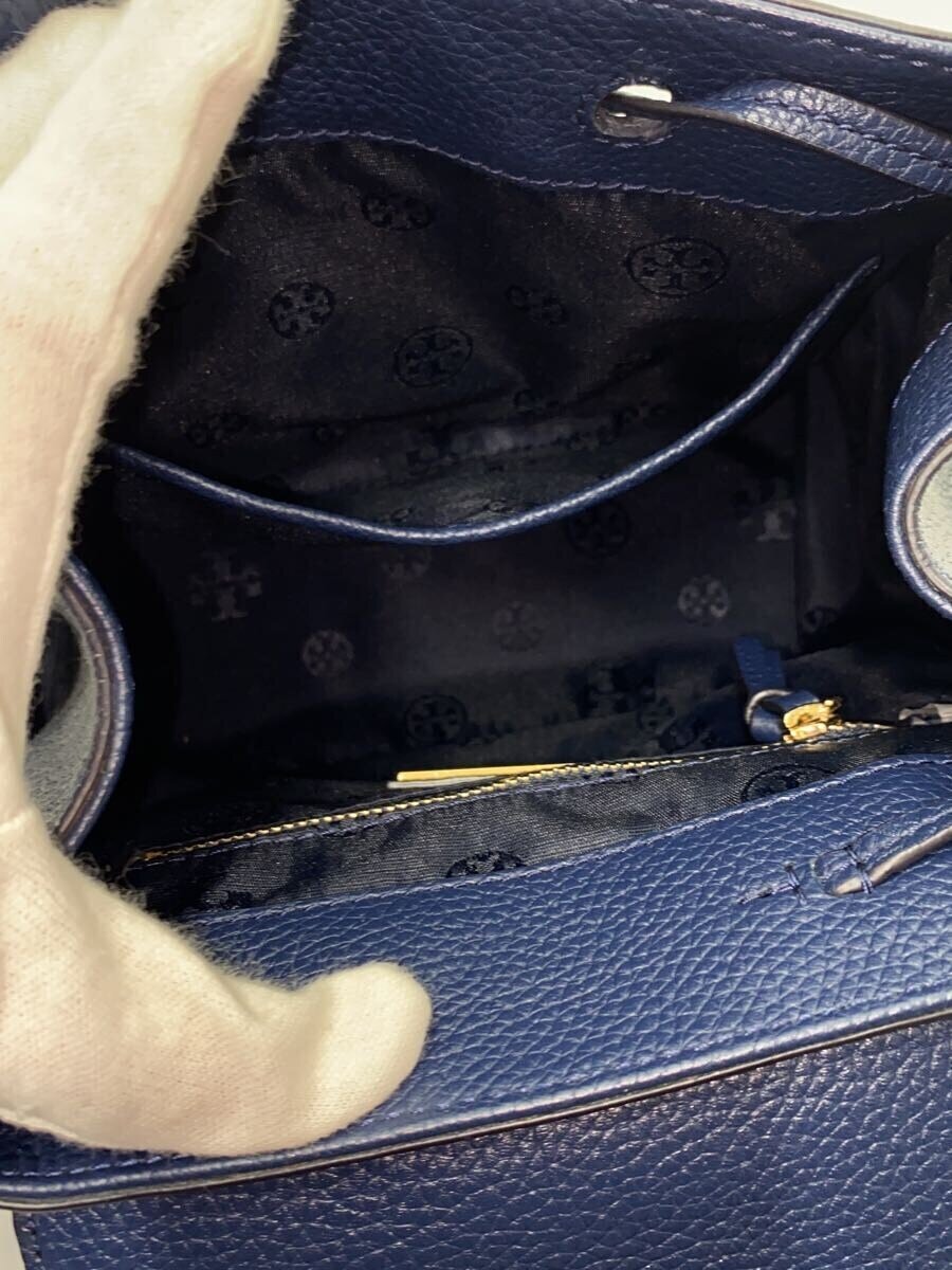 TORY BURCH◇リュック/レザー/NVY - リュックサック、デイパック TORY BURCH◇リュック/レザー/NVY - リュックサック、デイパック