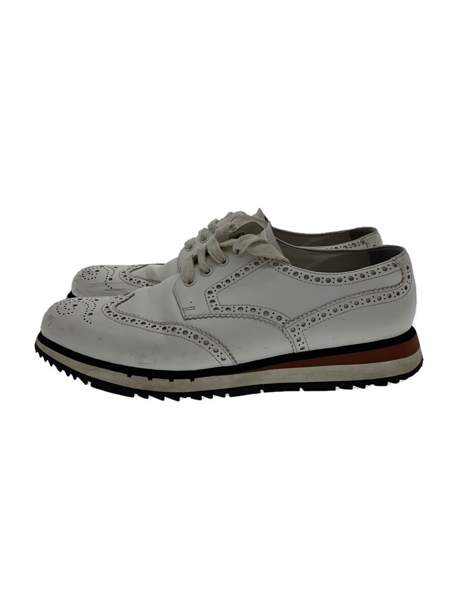 PRADA◆ドレスシューズ/US8/WHT/2604