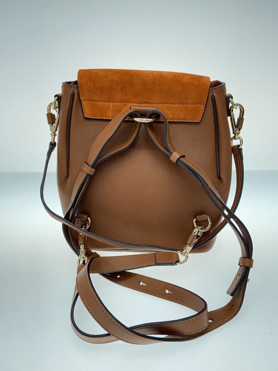 Chloe◇フェイ ミニ/リュック/レザー/スエード/BRW - リュック Chloe◇フェイ ミニ/リュック/レザー/スエード/BRW - リュック