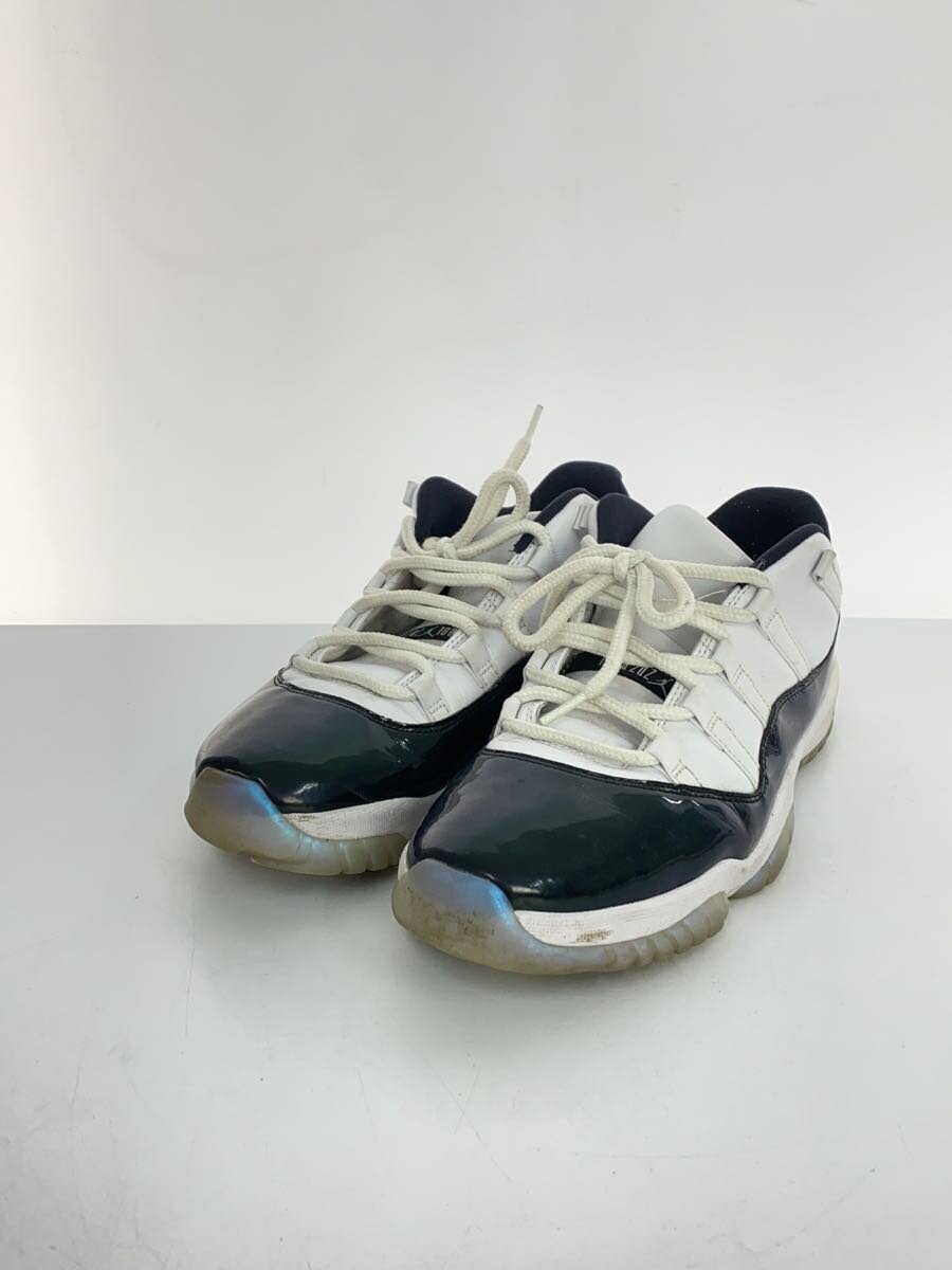 NIKE*AIR JORDAN 11 RETRO LOW/ воздушный Jordan retro low / белый /528895-145/28.5c