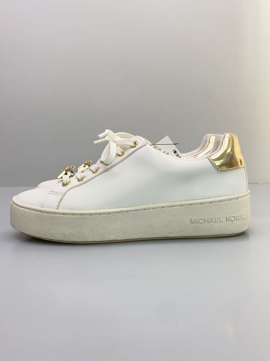 MICHAEL KORS◆ローカットスニーカー/6M/WHT/LS22F