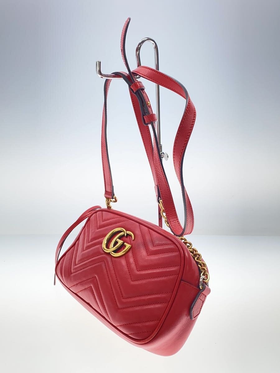 GUCCI◇ショルダーバッグ/レザー/RED/無地/447632 520981 - その他 GUCCI◇ショルダーバッグ/レザー/RED/無地/447632 520981 - その他