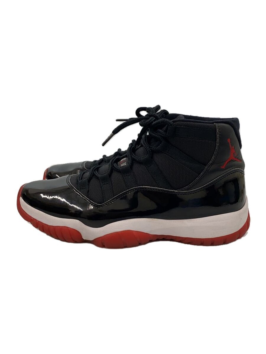 NIKE◆AIR JORDAN 11 RETRO/エアジョーダン11レトロ/ブラック/378037-061/28cm/BLK