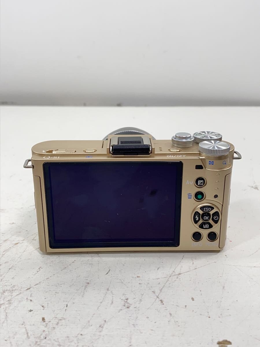 PENTAX* цифровой однообъективный камера PENTAX Q-S1 корпус ( линзы приложен [ золотистый, цвет шампанского x крем ]
