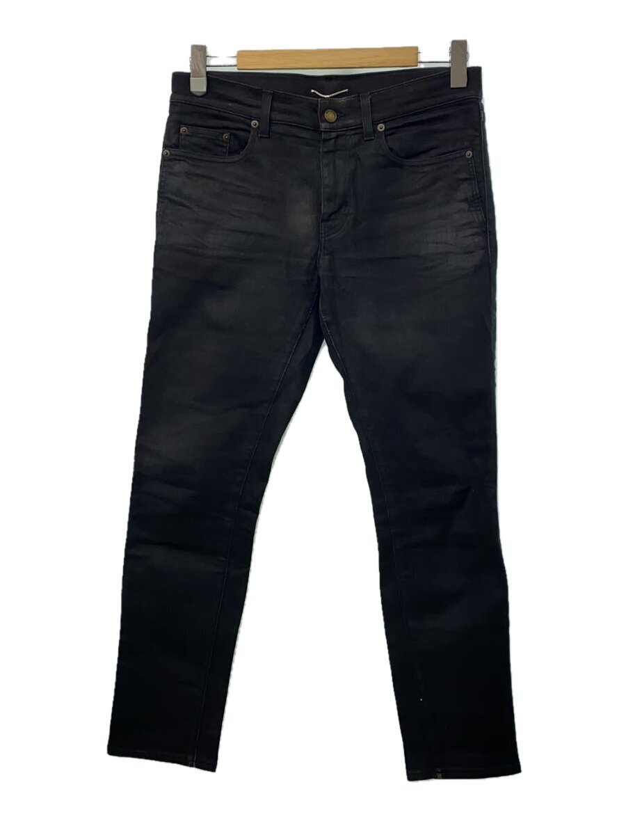 SAINT LAURENT◇スキニーパンツ/31/コットン/BLK/無地/527389 Y824K SAINT LAURENT◇スキニーパンツ/31/コットン/BLK/無地/527389 Y824K