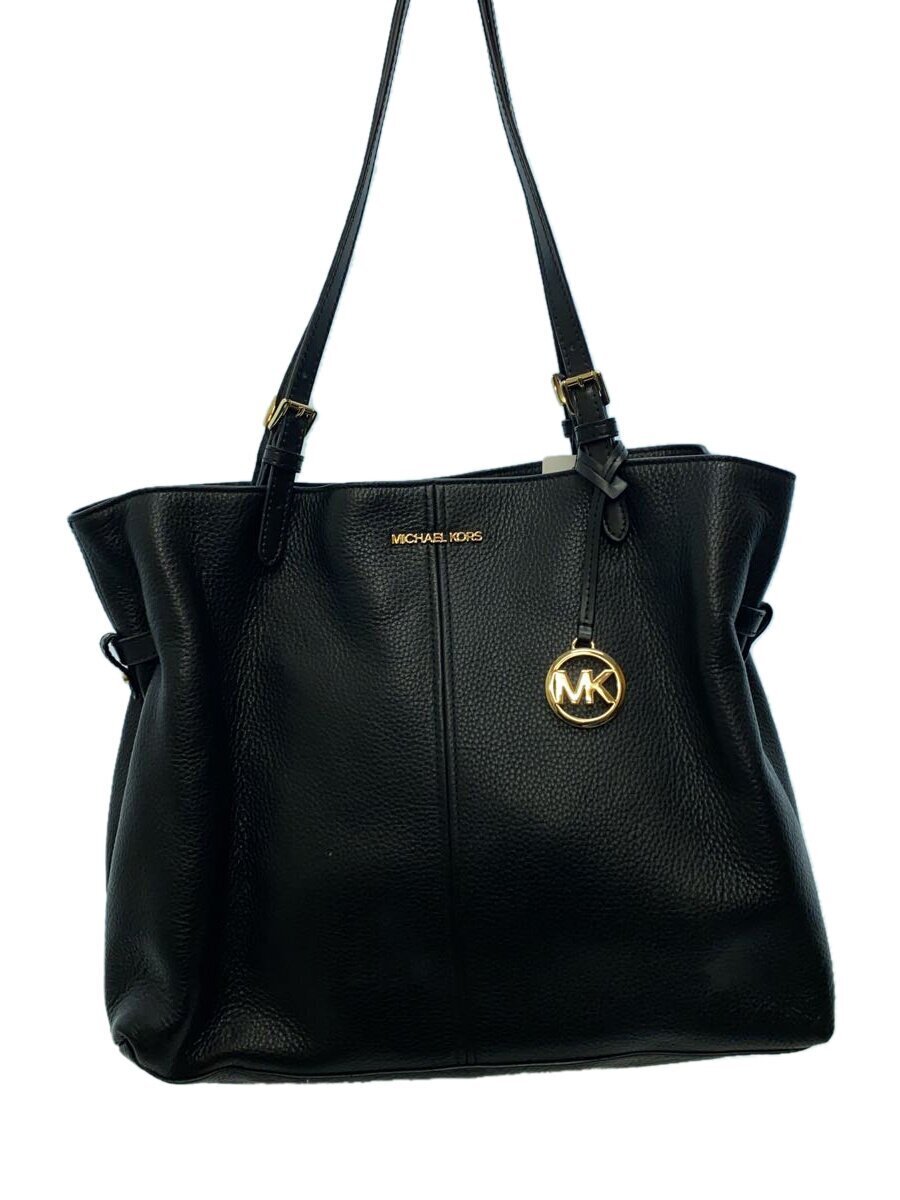 Yahoo!オークション - MICHAEL KORS トートバッグ/レザー/BLK Yahoo!オークション - MICHAEL KORS トートバッグ/レザー/BLK