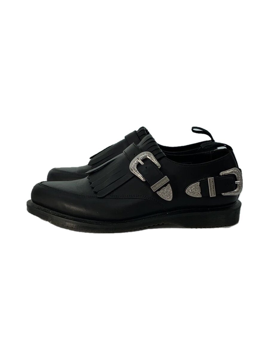 Dr.Martens◆ドレスシューズ/UK7/BLK/レザー
