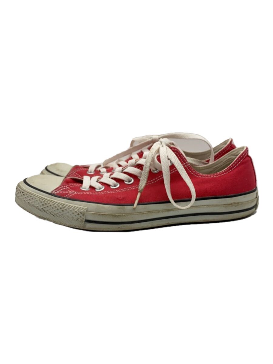 CONVERSE◆ローカットスニーカー/27cm/RED/M9696
