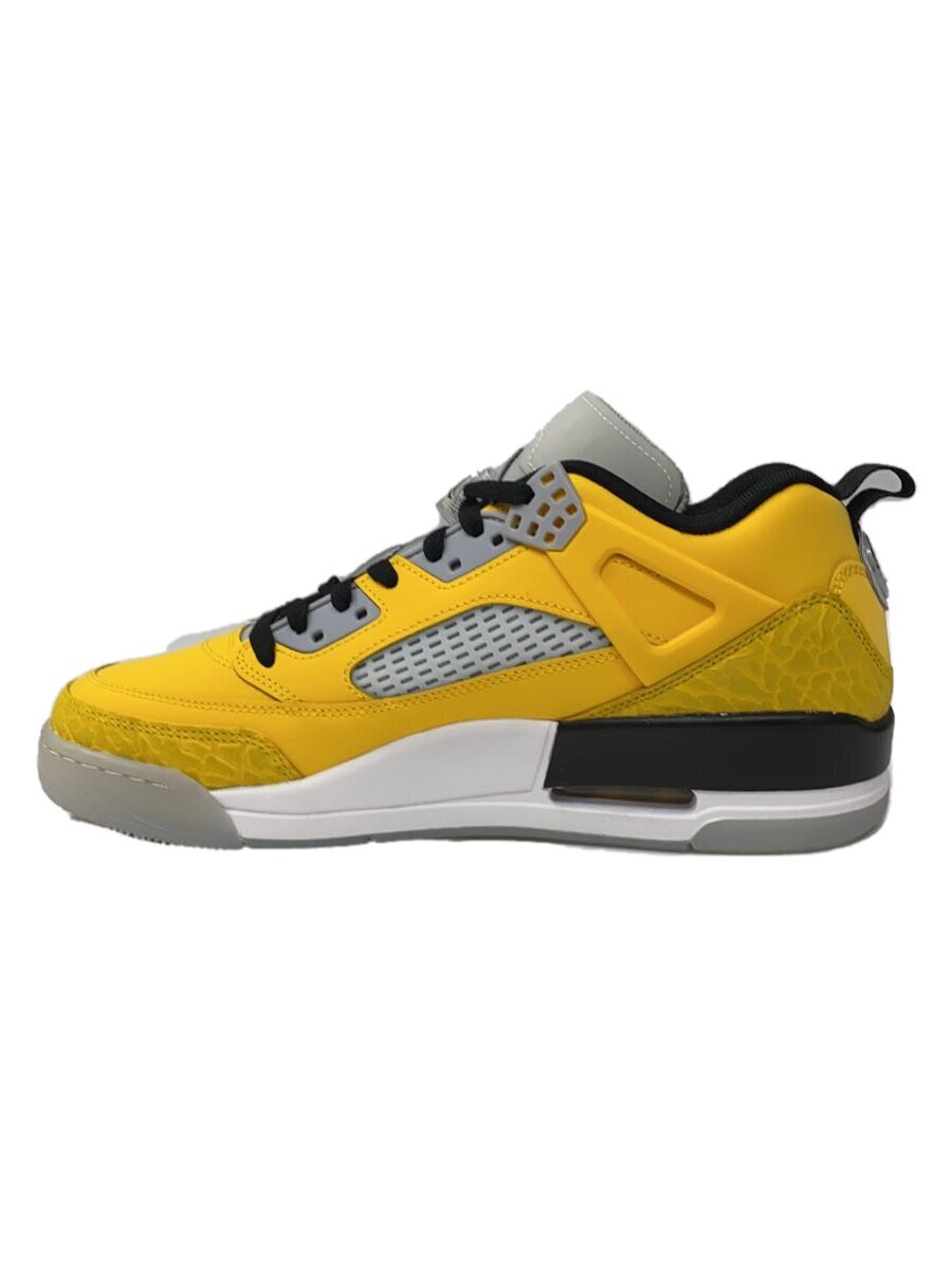 NIKE◆AIR JORDAN SPIZIKE LOW_エアジョーダン スパイジーク ロー/27.5cm/YLW/レザー