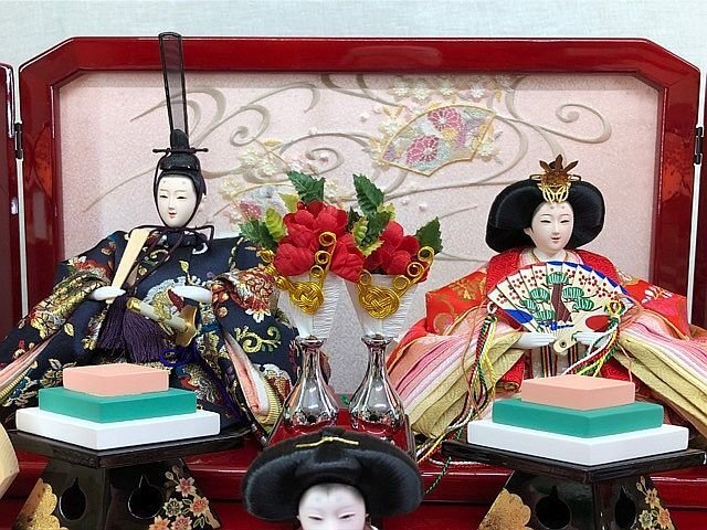 G2377T ひな人形 東京浅草橋 吉徳大光 京都西陣 花ひいな 束帯 G2377T ひな人形 東京浅草橋 吉徳大光 京都西陣 花ひいな 束帯