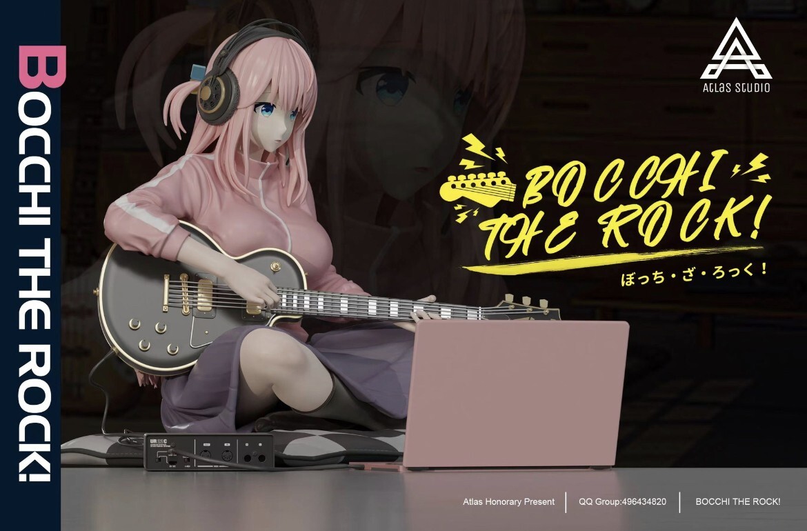Atlas Studio 幻の彼女シリーズ ぼっち ざ ろっく 後藤 ひとり 1/6 スタチュー