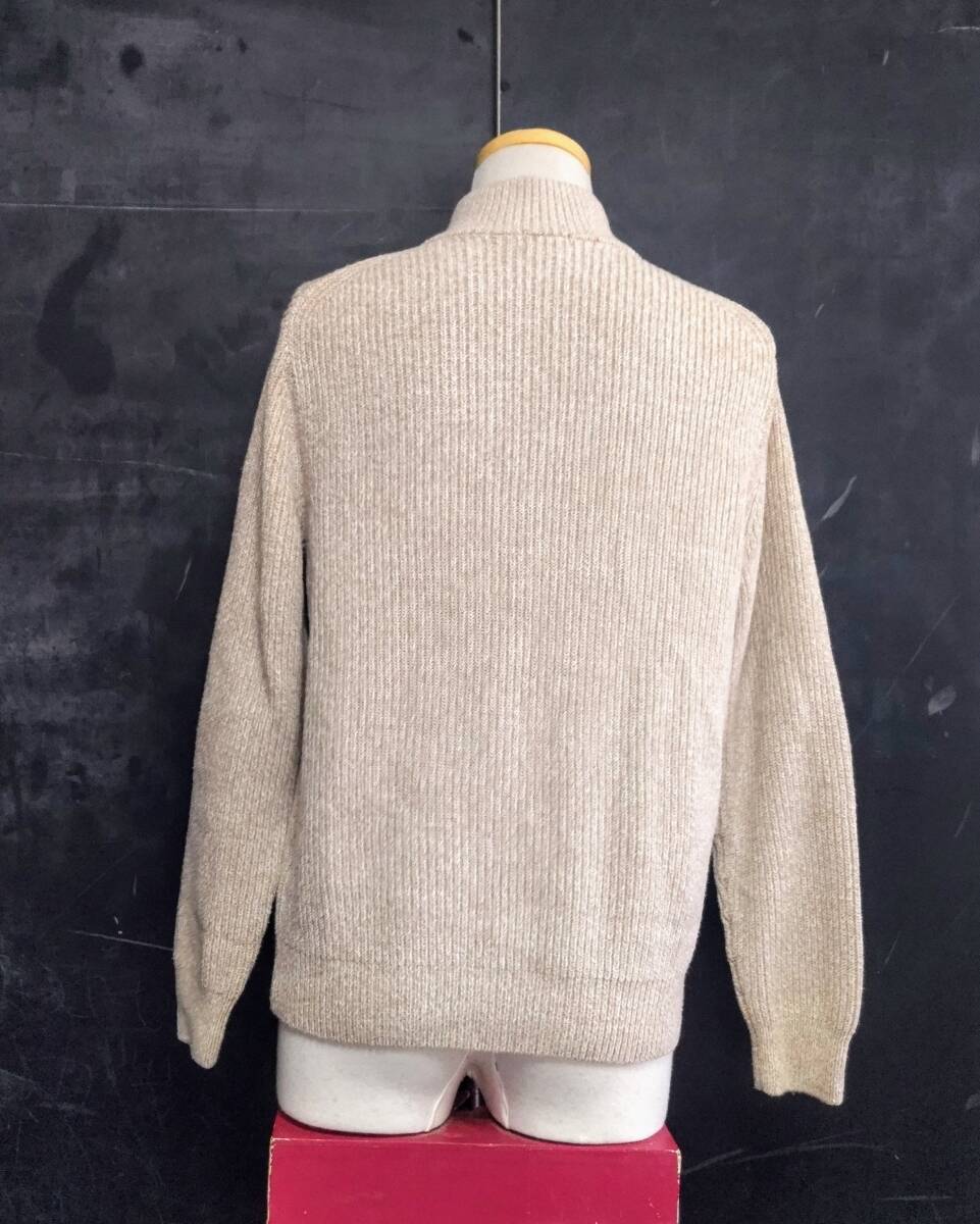 ★送料無料★ UNIQLO ウォッシャブルミドルゲージハーフジップセーター ユニクロ ニットセーター Medium_画像2