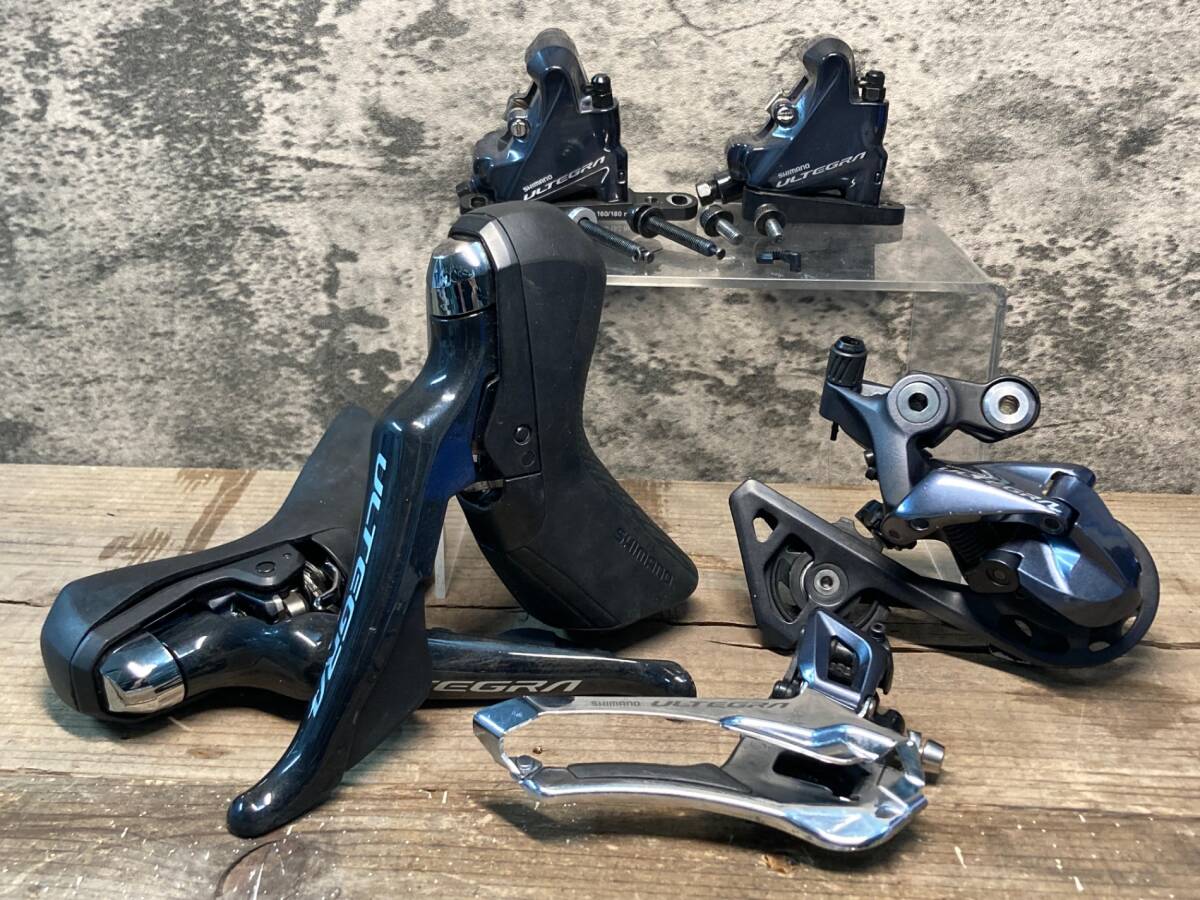 II100 シマノ SHIMANO ULTEGRA R8020 4点セット ST FD RD BR